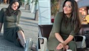 Monalisa Gets Candid Posing At Airport In Bodycon Dress, See Photos