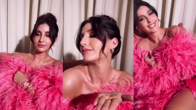 Nora Fatehi Is Dreamy Barbie In Pink Fur Outfit