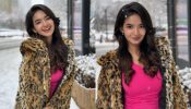 [Photodump] Anushka Sen cuts glam figure in hot pink bodycon dress in Seoul