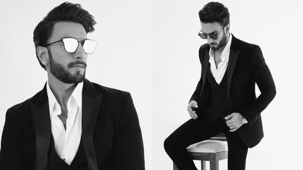 [Photos] Ranveer Singh makes a case for Tuxedo suit, here’s how 875657