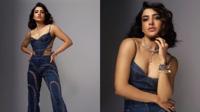 [Photos] Samantha Ruth Prabhu’s Gives Her Denim-on-denim Fashion A Trendy Spin With Safety Pins