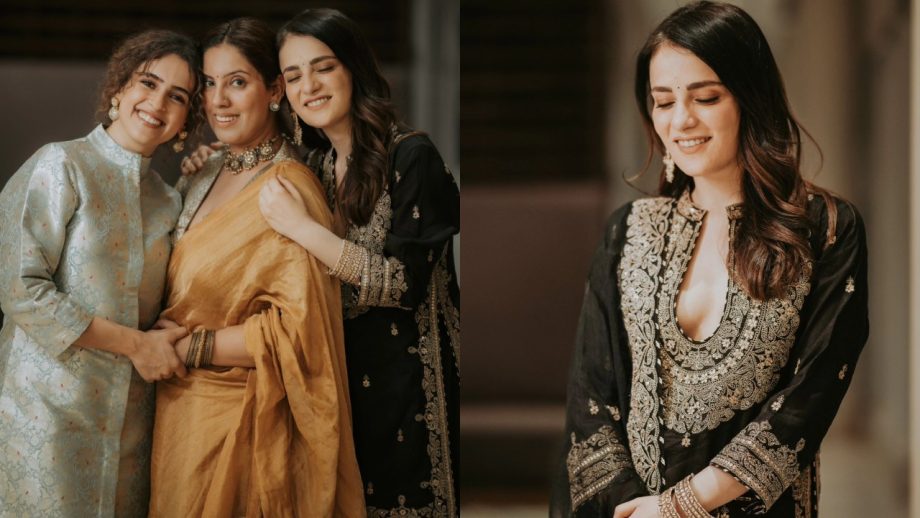 Radhika Madan Serves 'Besties Goals' With Sanya Malhotra In Salwar Suit 874861