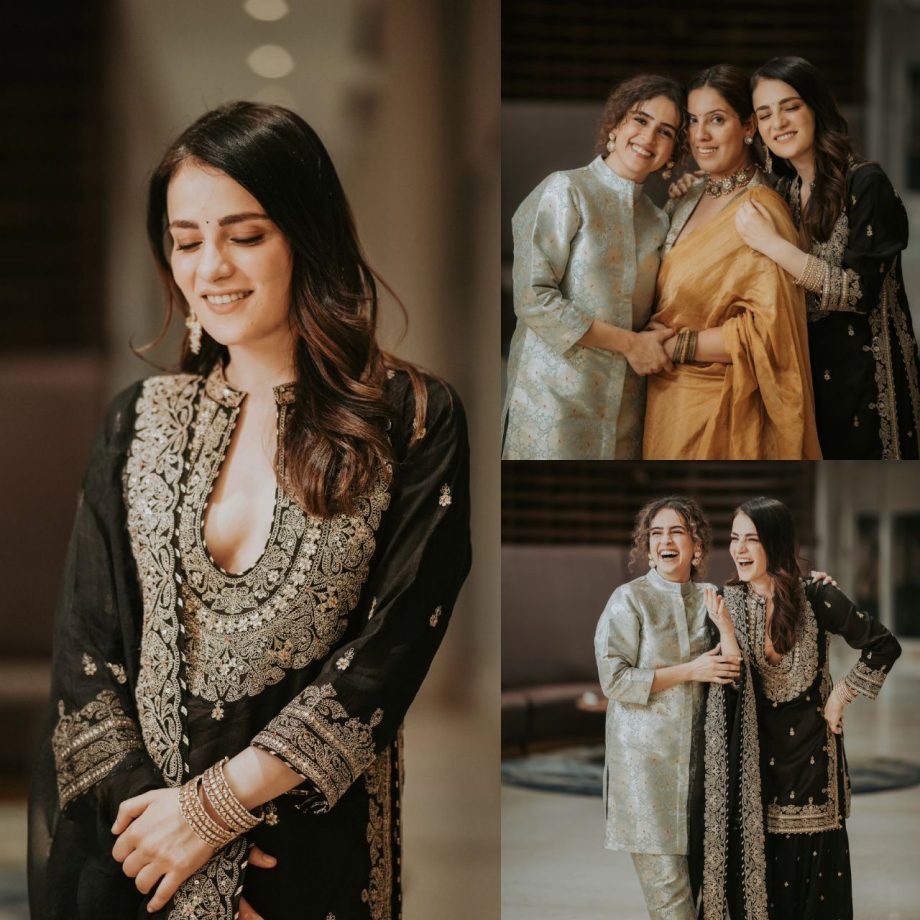 Radhika Madan Serves 'Besties Goals' With Sanya Malhotra In Salwar Suit 874860