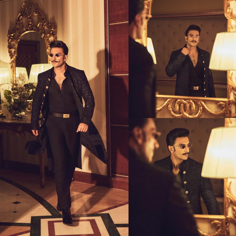 Ranveer Singh Looks Dapper In All Black Classic Suit, See Photos 871860