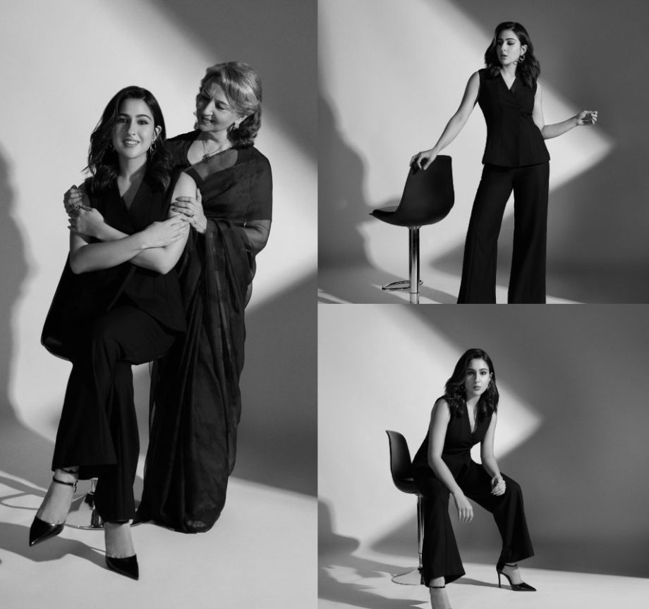 Sara Ali Khan twins with Sharmila Tagore in black, pens heartfelt poetry for her ‘Badi Amma’ 873399