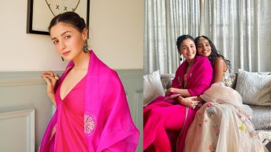 Say Yes to Pink: Alia Bhatt’s stylish kurta set for your bridesmaid wardrobe