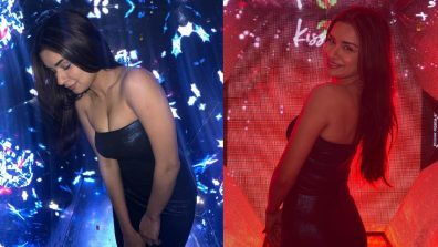 Sexy! Avneet Kaur shines in shimmery off-shoulder bodycon dress