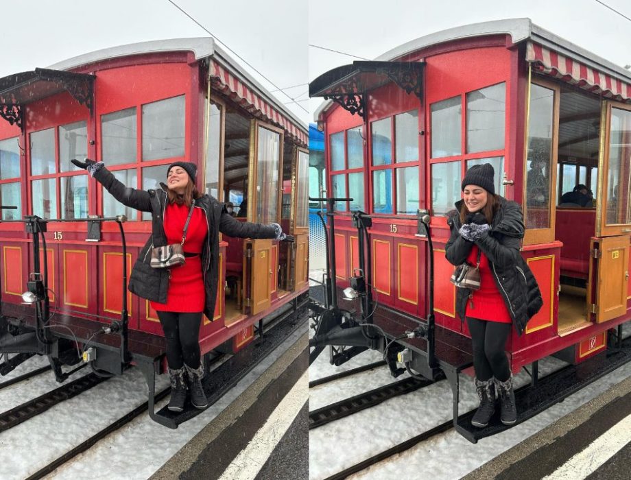 Shraddha Arya turns ‘Red Riding Hood’ in Switzerland, see photos 873405