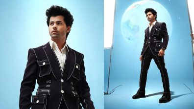 Siddharth Nigam goes quirky in black denim suit, take cues