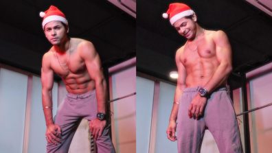 Siddharth Nigam Goes Shirtless For Christmas, Fan Says ‘Hottest Santa’