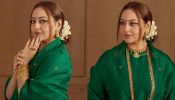 Sonakshi Sinha spells royalty in emerald green sharara set [Photos]