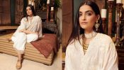 Sonam Kapoor Revives Royal Charm In Ivory Kaftan Set, Grab A Look