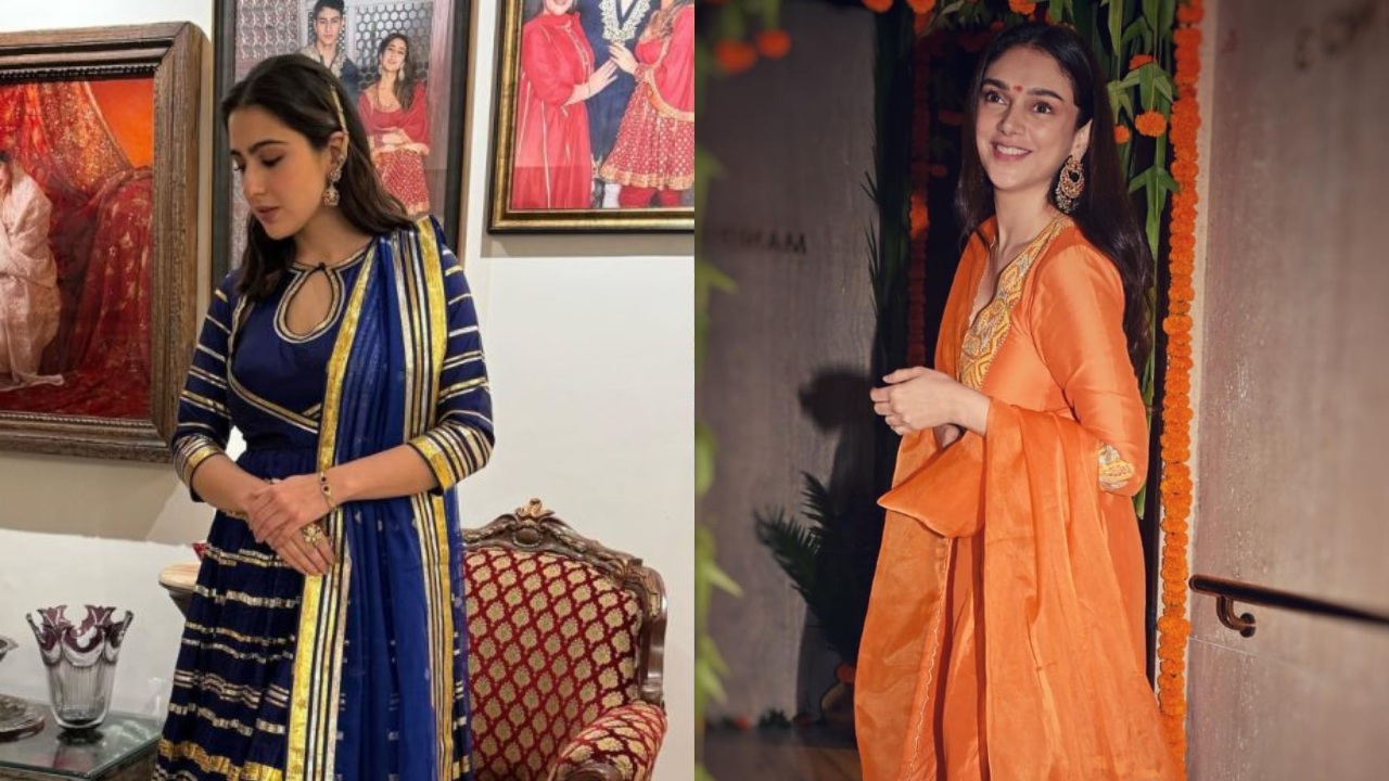 Style your classic salwar suits like Sara Ali Khan and Aditi Rao Hydari [Photos] 872491