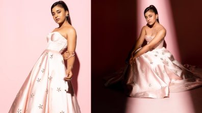 Sumbul Touqeer goes barbiecore in pink corset gown, see photos