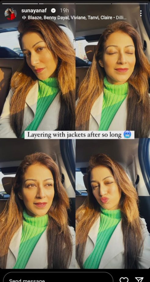 Sunayana Fozdar aka Anjali Bhabhi drops winter fashion goals, take notes 876145