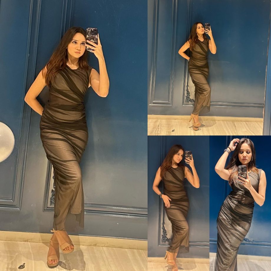 Super Hot! Ashi Singh stuns in black see-through gown [Photos] 874725