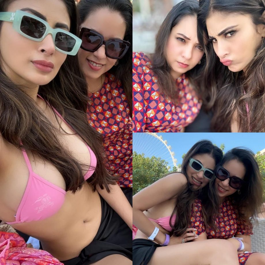 Super Sensuous! Mouni Roy turns beach babe in pink bikini set 876328