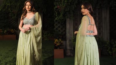 Surbhi Chandna’s Pista Green Lehenga Choli Can Light Up Sangeet Ceremony, Take Cues