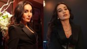 Surbhi Jyoti exudes divine chic in black corset lace gown