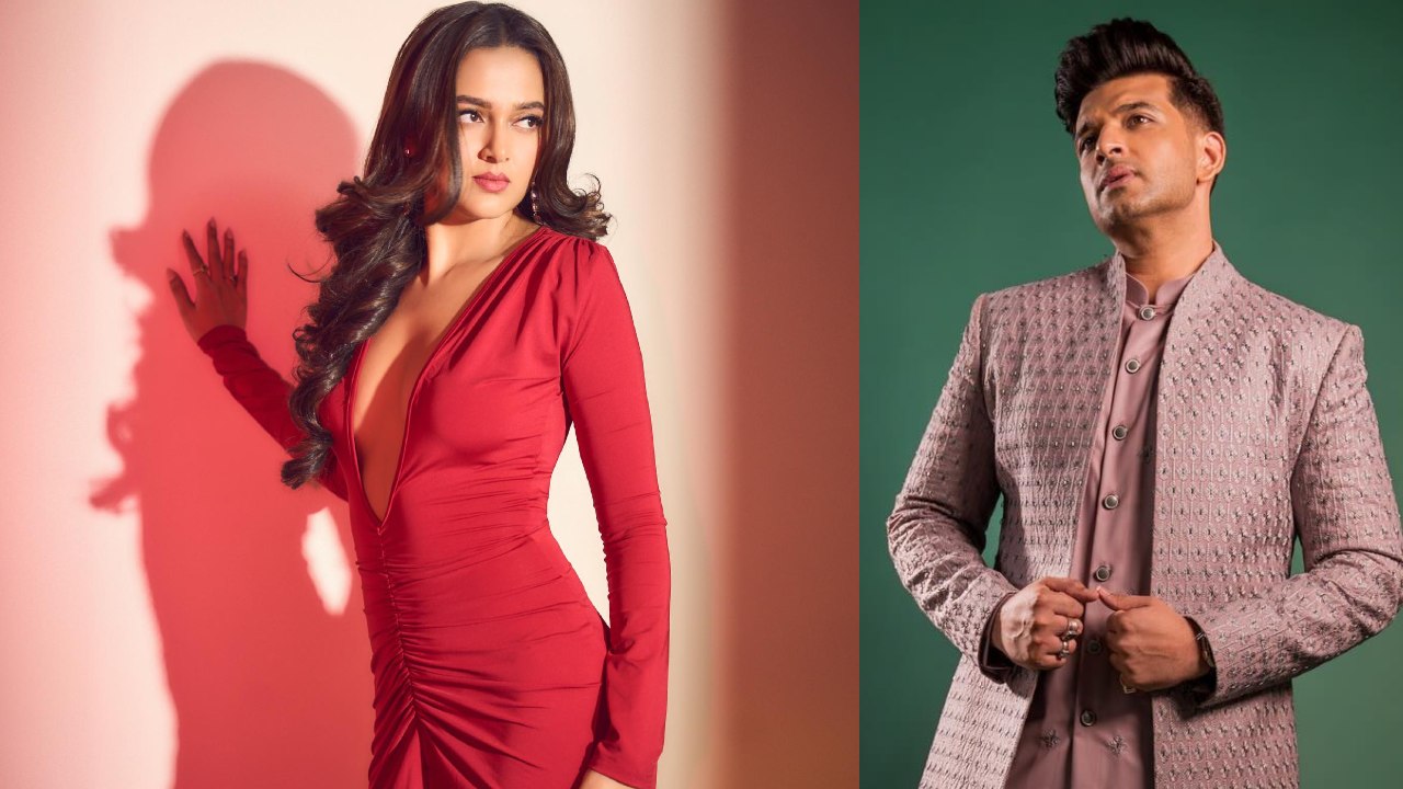 Tejasswi Prakash Is 'Too Hot' In Red Ruched Dress, Karan Kundrra Can't Stop Gushing 872387