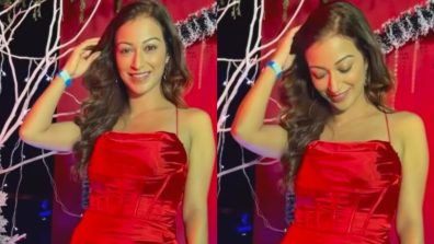 TMKOC’S Sunayana Fozdar Strikes A Pose In Red Hot Dress, See Photos