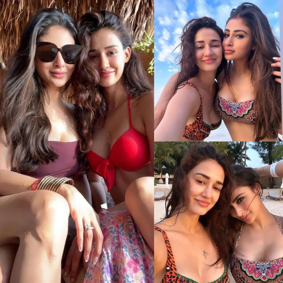 Vacay Goals: Disha Patani And Mouni Roy Look Too HOT In Bikinis 875327