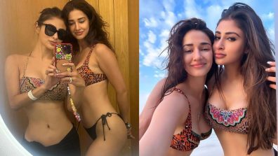 Vacay Goals: Disha Patani And Mouni Roy Look Too HOT In Bikinis