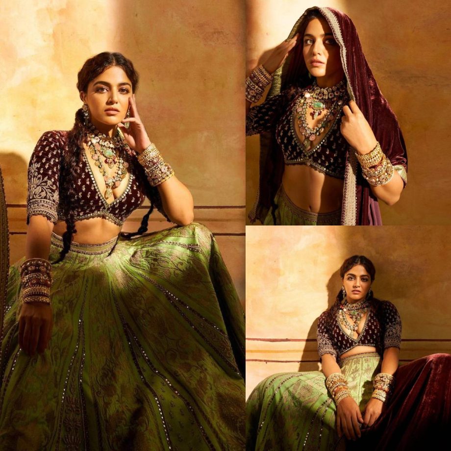 Wamiqa Gabbi turns queen in classic heavily embellished ghagra choli 872526