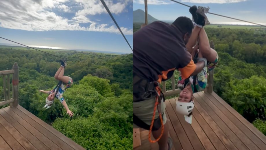 Watch! Hina Khan turns real ‘Khatron Ke Khiladi’ in Mauritius, here’s how 872586