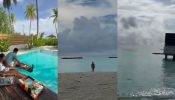 Watch: Shanaya Kapoor sets Maldives on fire with her bold look in black bikini