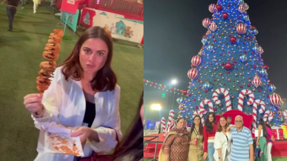 Watch: Shraddha Arya celebrates Christmas with family, enjoys tornado potato and more 875094
