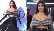 Watch: Shriya Saran gets snapped at Bhamakalapam 2 preview in sequinned skirt set ‘