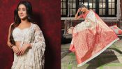 YRKKH beauties Shivangi Joshi and Pranali Rathod twirl traditional vibes in designer sarees