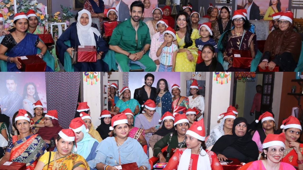 Zee TV hosts Christmas bash on the sets of ‘Kaise Mujhe Tum Mil Gaye’ and ‘Kumkum Bhagya’ 875528